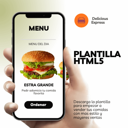 HTML PARA COMIDA