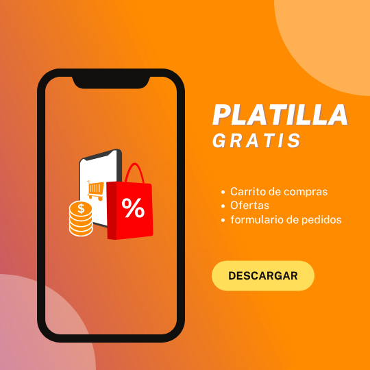 Plantilla para ventas digitales